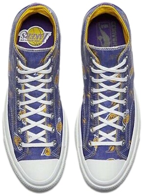 NBA x Converse Chuck Taylor All Star 70 High 'Los Angeles Lakers' 161160C Shop NBA x Converse Chuck Taylor All Star 70 High 'Los Angeles Lakers' 161160C
