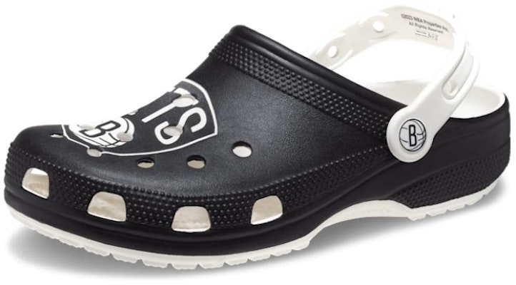 NBA x Crocs Classic Clog 'Brooklyn Nets' 208651-103 Lookbook NBA x Crocs Classic Clog 'Brooklyn Nets' 208651-103