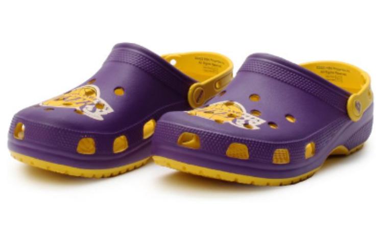 Shop Crocs NBA Classic Clog 'Los Angeles Lakers' zapatillas zapatillas 208650-75Y