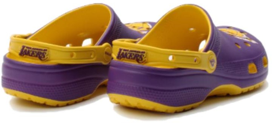NBA X 크록스 클래식 클로그 '레이커스' (NBA X Crocs Classic Clog 'Lakers') 208650-75Y Shop NBA X 크록스 클래식 클로그 '레이커스' (NBA X Crocs Classic Clog 'Lakers') 208650-75Y