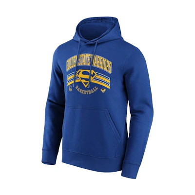 NBA Fanatics Branded Golden State Warriors Superman Hoodie Blue 13327557