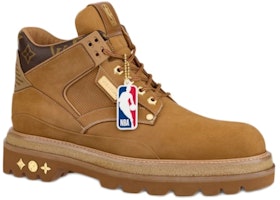 NBA x Louis Vuitton Oberkampf Ankle Boot Beige 1A8EMF NBA x Louis Vuitton Oberkampf Ankle Boot Beige 1A8EMF