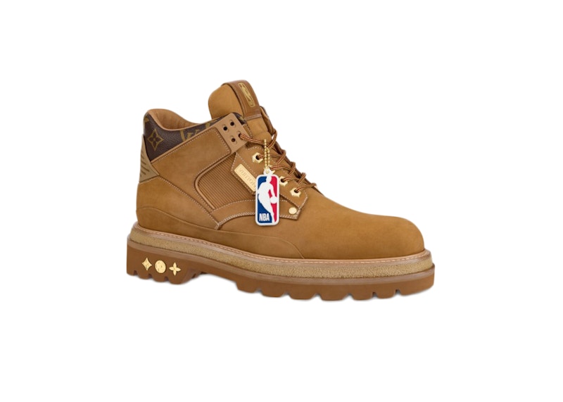 NBA x Louis Vuitton Oberkampf Ankle Boot Beige 1A8EMF