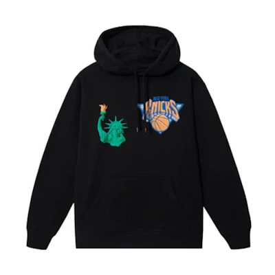 NBA MARKET FW23 New York Knicks Logo Hoodie Black Unisex 397000552
