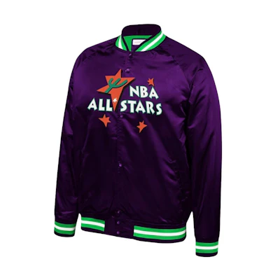 NBA Mitchell & Ness Purple Training Jacket Long-Sleeve Collaboration 3674801