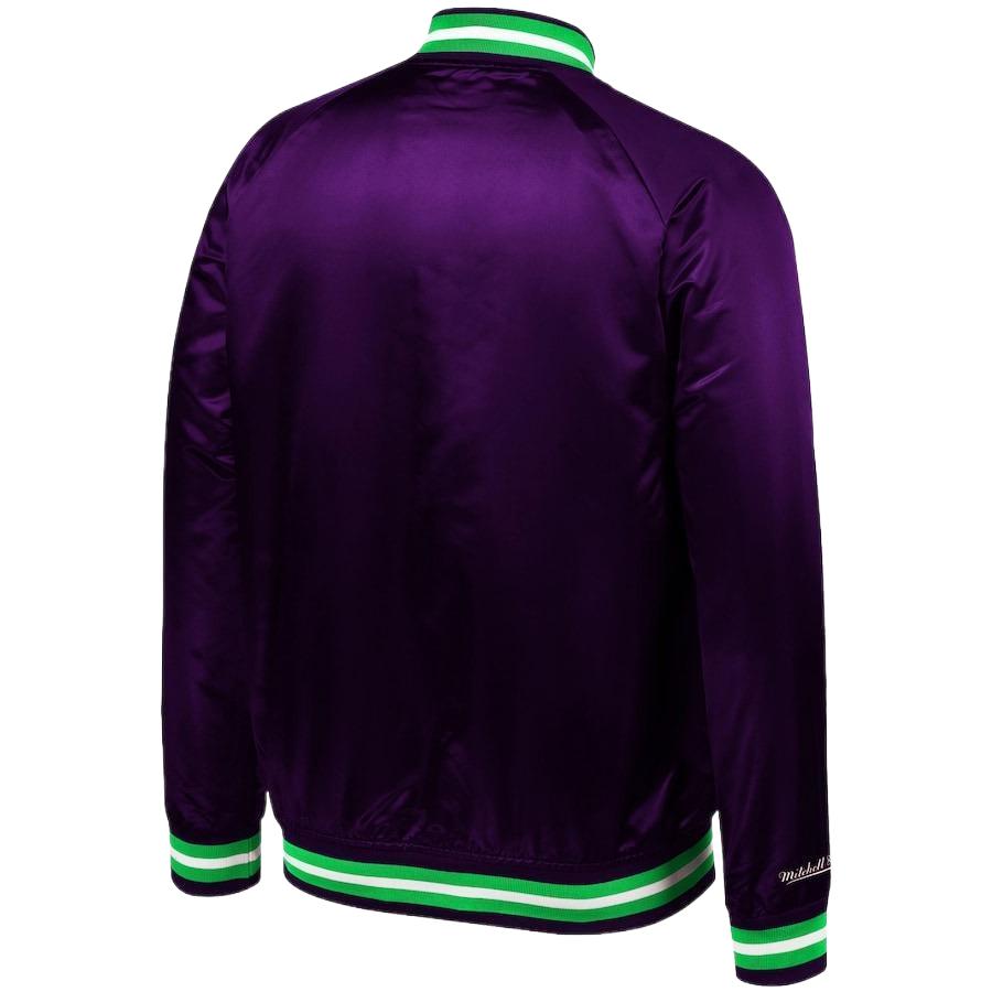 Lookbook NBA x Mitchell & Ness Purple Training Jacket Long-Sleeve Collaboration 3674801