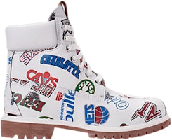 NBA x Mitchell and Ness x Timberland 6 Inch Classic Premium Boot 'Throwback Logos' A1UD6-100 NBA x Mitchell and Ness x Timberland 6 Inch Classic Premium Boot 'Throwback Logos' A1UD6-100
