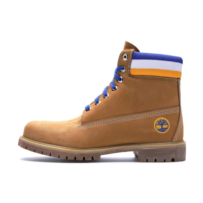 NBA Mitchell and Ness Timberland 6 Inch Classic PRM Boot 'Golden State Warriors'