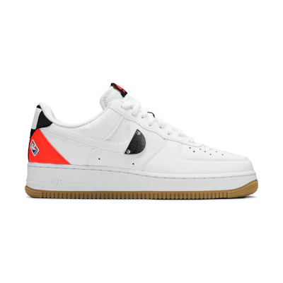 NBA Nike Air Force 1 '07 LV8 'White Bright Crimson'