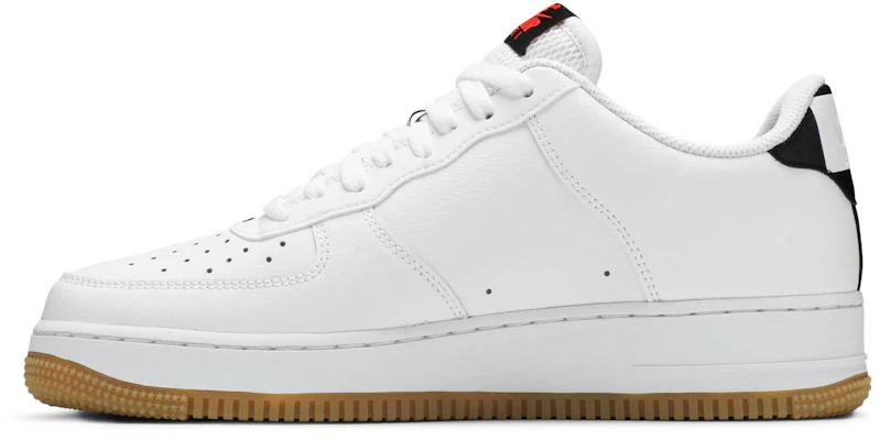 NBA x Nike Air Force 1 '07 LV8 'Putih Merah Terang' CT2298-101 Lookbook NBA x Nike Air Force 1 '07 LV8 'Putih Merah Terang' CT2298-101