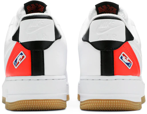 NBA x Nike Air Force 1 '07 LV8 'Putih Merah Terang' CT2298-101 Details for NBA x Nike Air Force 1 '07 LV8 'Putih Merah Terang' CT2298-101