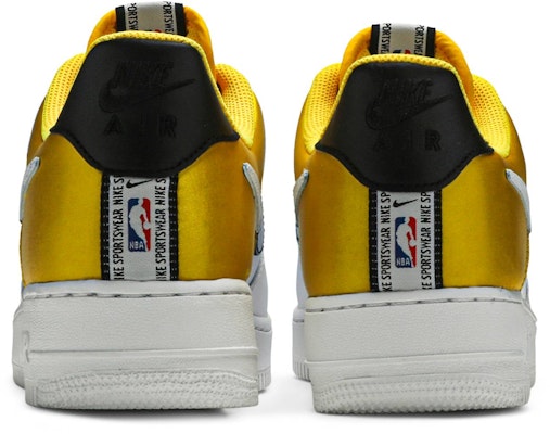 NBA x Nike Air Force 1 '07 LV8 'Amarillo' Kuning BQ4420-700 Details for NBA x Nike Air Force 1 '07 LV8 'Amarillo' Kuning BQ4420-700