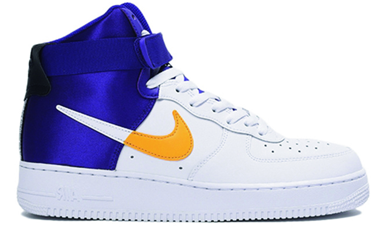 Order NBA x Nike Air Force 1 High '07 'Lakers' - Kasut Tinggi 'Lakers' NBA x Nike Air Force 1. BQ4591-101