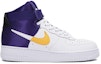 Order NBA x Nike Air Force 1 High '07 'Lakers' - Kasut Tinggi 'Lakers' NBA x Nike Air Force 1. BQ4591-101