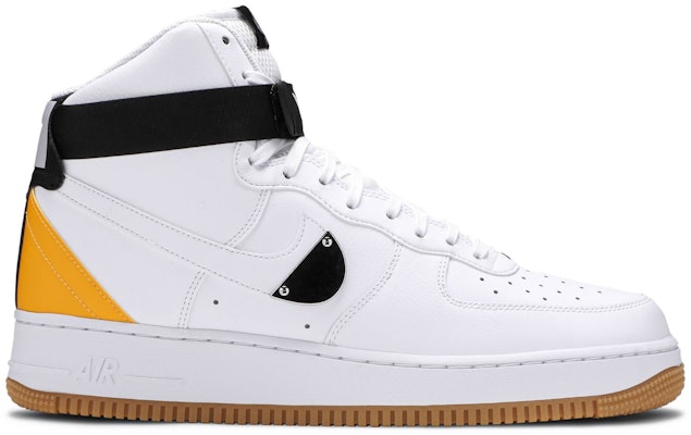 White and university 2025 gold air force 1