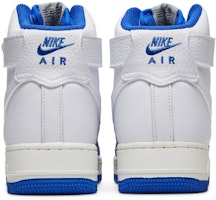 NBA x Nike Air Force 1 High '75 Aniversario Azul Royal Blanco' DC8870-100 Details for NBA x Nike Air Force 1 High '75 Aniversario Azul Royal Blanco' DC8870-100
