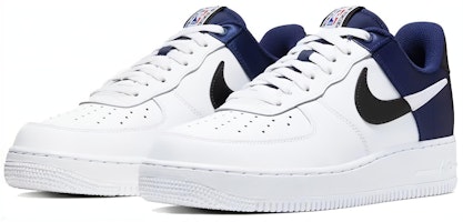 NBA x Nike Air Force 1 Low 'Azul Medianoche' BQ4420-400 Lookbook NBA x Nike Air Force 1 Low 'Azul Medianoche' BQ4420-400