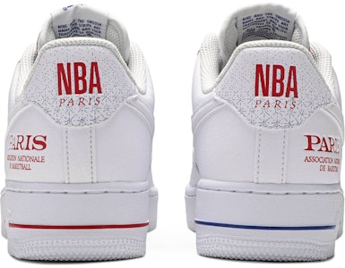 NBA x 나이키 에어포스 1 로우 '파리 게임 2020' CW2367-100 Details for NBA x 나이키 에어포스 1 로우 '파리 게임 2020' CW2367-100