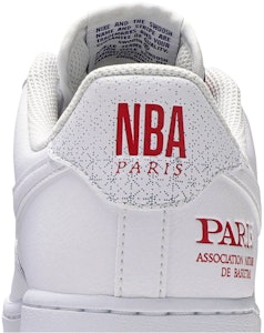 NBA x 나이키 에어포스 1 로우 '파리 게임 2020' CW2367-100 Sizing NBA x 나이키 에어포스 1 로우 '파리 게임 2020' CW2367-100
