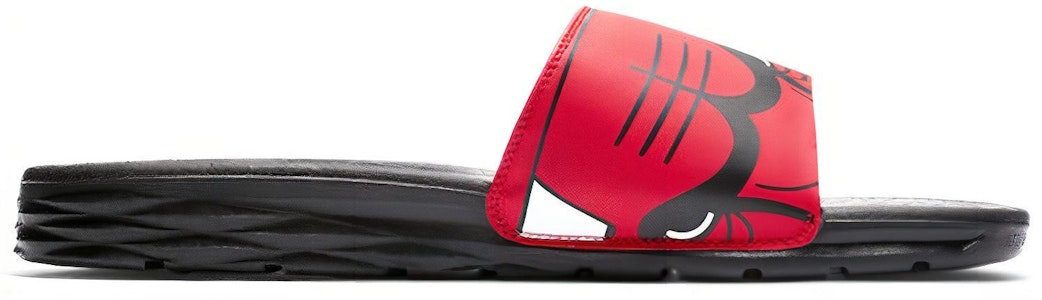 NBA x Nike Benassi 拖鞋 '公牛队' 917551-600 Order NBA x Nike Benassi 拖鞋 '公牛队' 917551-600