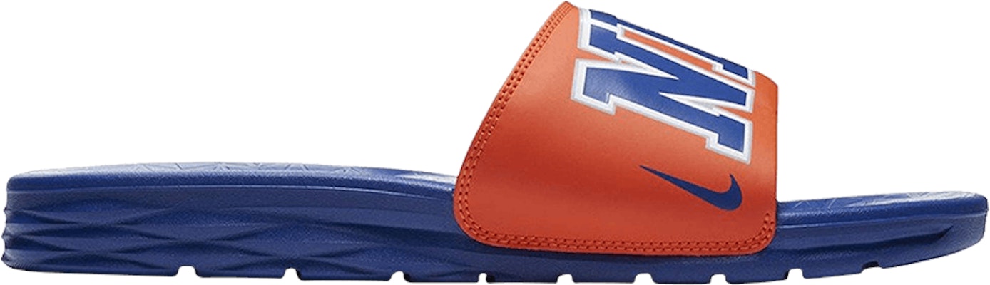 NBA x Nike Benassi 'Knicks' 917551-800 Buy NBA x Nike Benassi 'Knicks' 917551-800