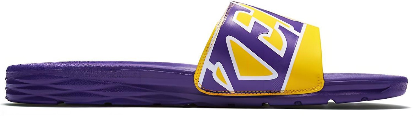 NBA x Nike Benassi 'Lakers' Sandalias 917551-700 Order NBA x Nike Benassi 'Lakers' Sandalias 917551-700