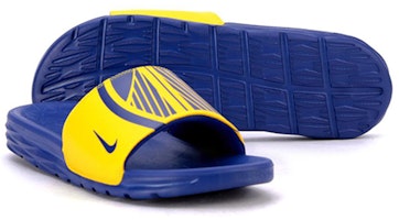 NBA x Nike Benassi 'Warriors' Sandal 917551-701 Shop NBA x Nike Benassi 'Warriors' Sandal 917551-701