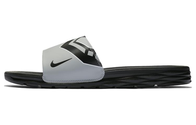 Buy NBA x 耐克 Benassi Solarsoft '马刺'拖鞋 917551-001