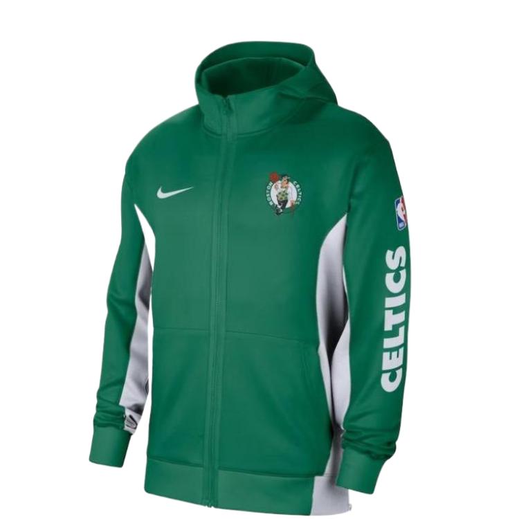 NBA Nike Boston Celtics Thermaflex Logo Hoodie Green () 13374106