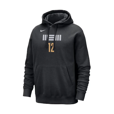 NBA Nike Memphis Grizzlies City Edition Hoodie Black - Pullover Sweater 13392763