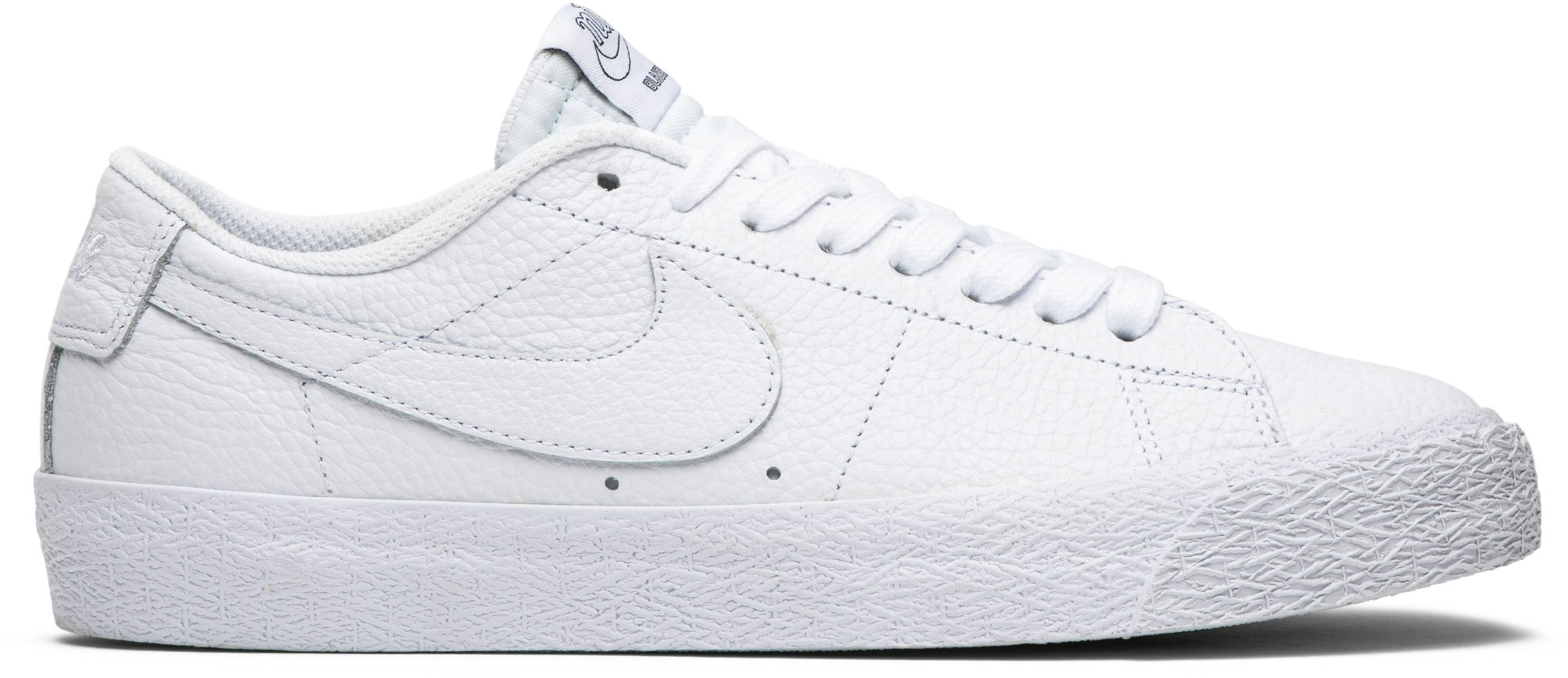 White nike sb blazer best sale low