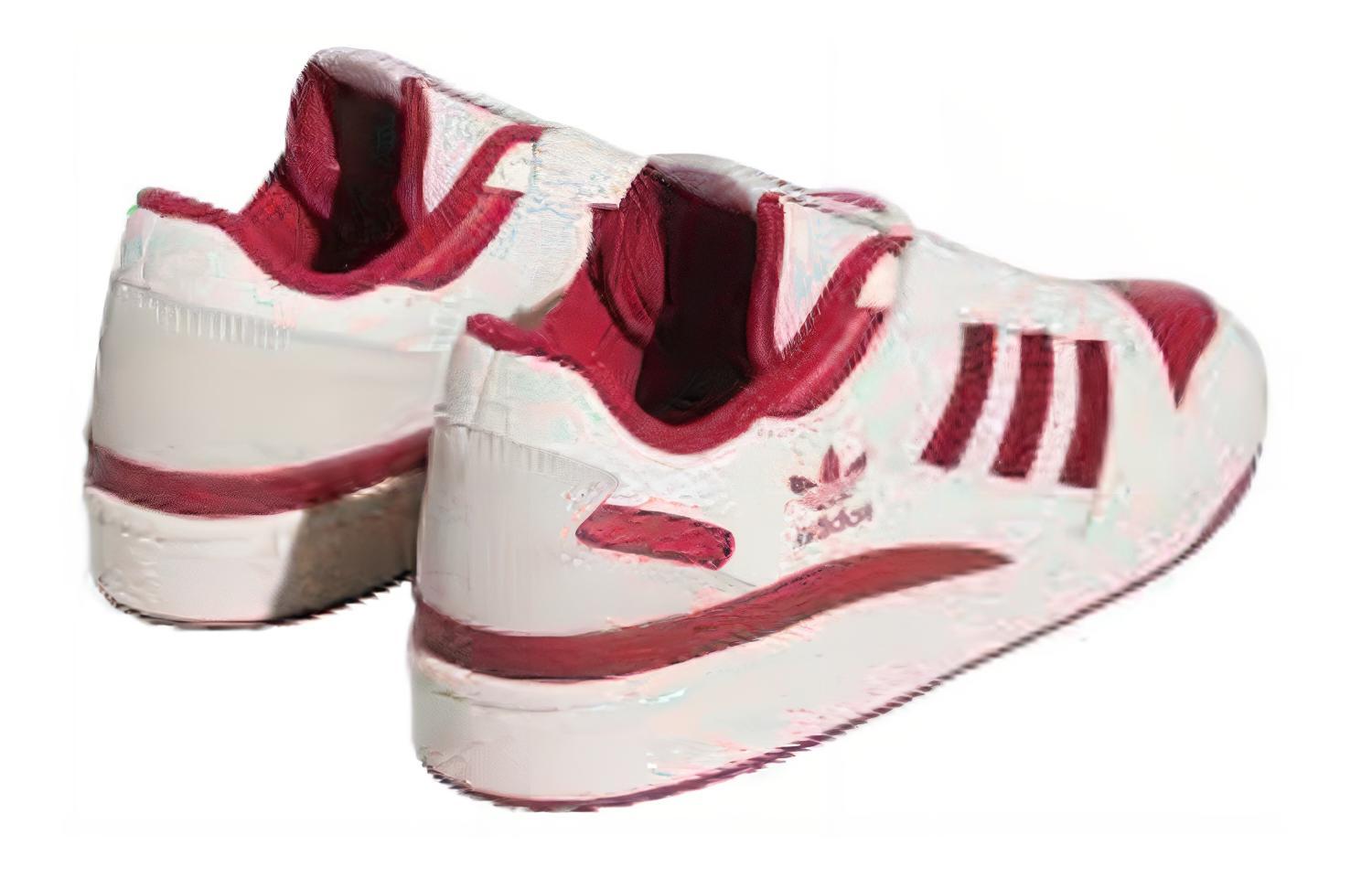 Shop NCAA x adidas Forum Low 'Indiana' Sepatu Sneakers IE7698
