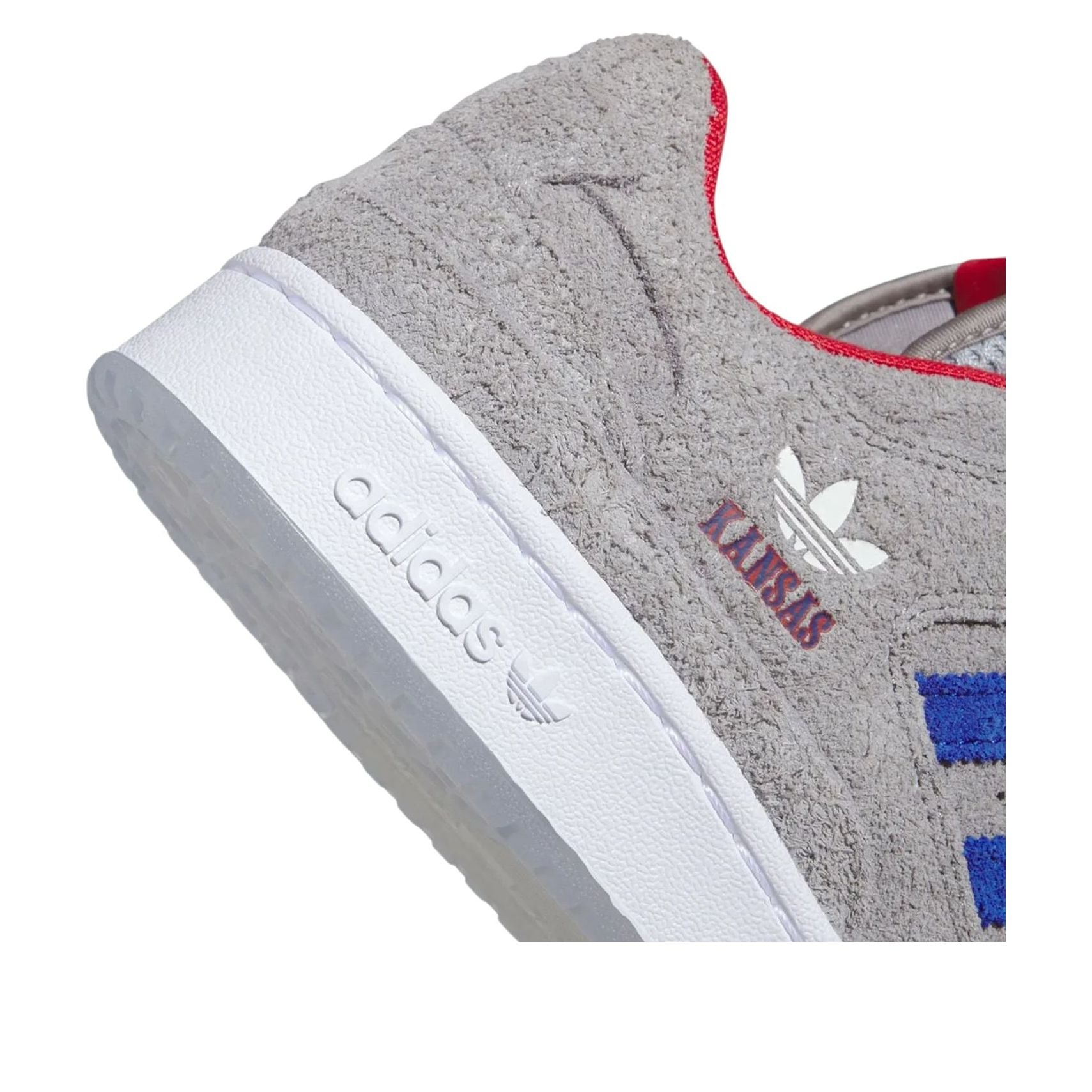 Purchase NCAA x adidas Forum Low ''Kansas 2025'' Sepatu Sneakers HQ7485