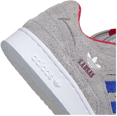 NCAA x adidas Forum Low 'Kansas 2025' HQ7485 Purchase NCAA x adidas Forum Low 'Kansas 2025' HQ7485