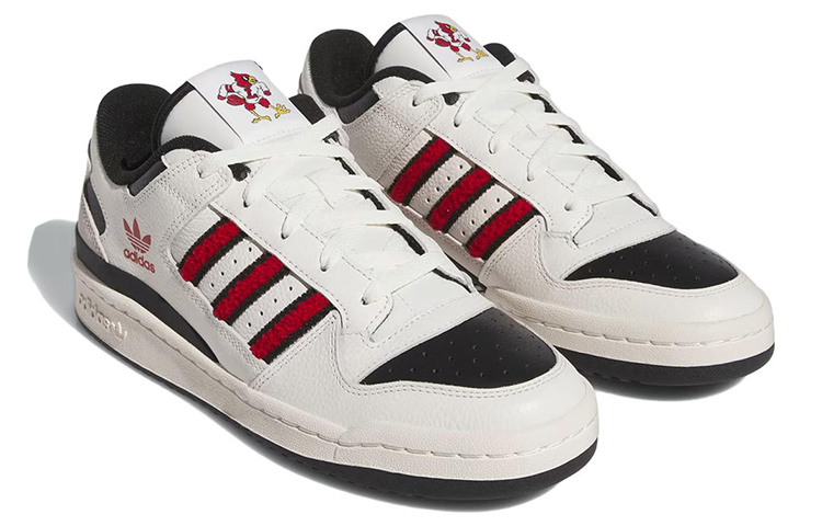 Lookbook NCAA x 아디다스 포럼 로우 "루이빌" IE7697