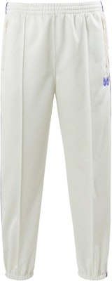 Needles 蝴蝶印花運動長褲 白紫配色 MR289W Order Needles 蝴蝶印花運動長褲 白紫配色 MR289W