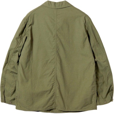 Needles 橄欖綠刺繡蝴蝶長袖襯衫 PU238B Lookbook Needles 橄欖綠刺繡蝴蝶長袖襯衫 PU238B