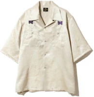 Needles Solid Brown Short Sleeve Polo Casual Shirt MR254C Needles Solid Brown Short Sleeve Polo Casual Shirt MR254C