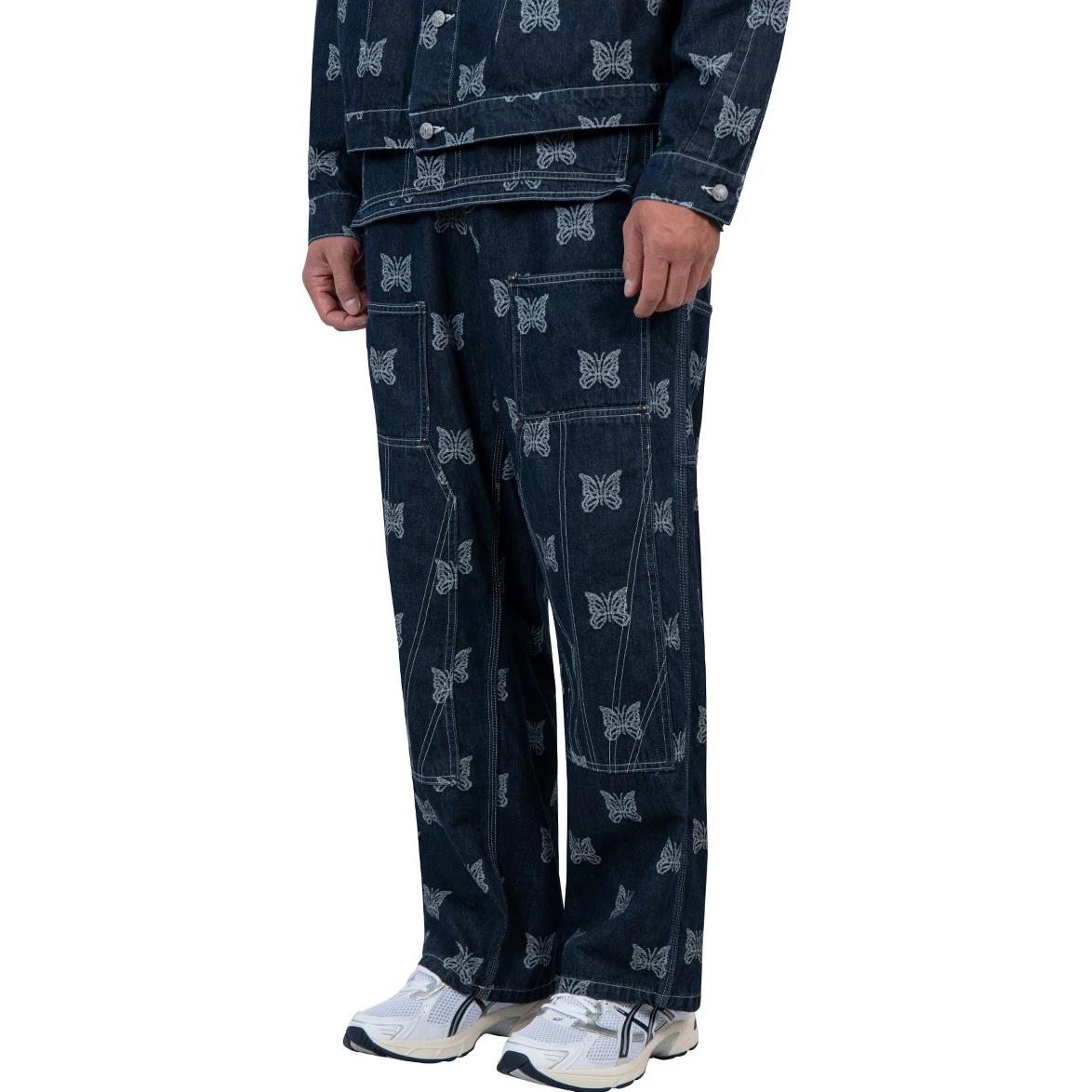 Purchase Needles 直筒牛仔褲 蝴蝶全版印花. MR212-INDIGO