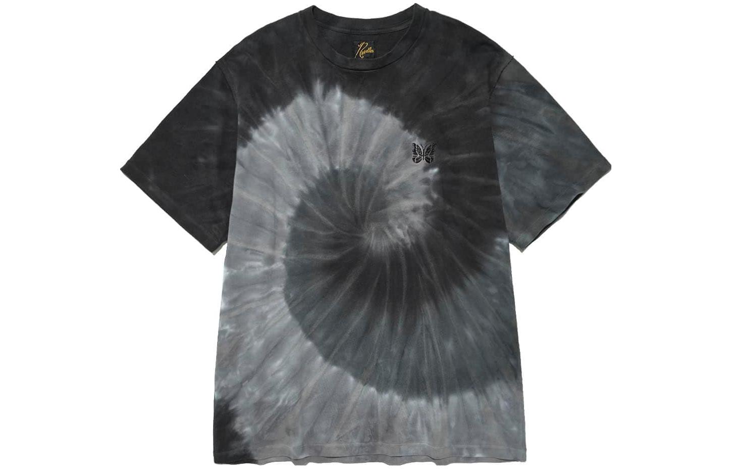 Needles All-Over Print Crewneck T-Shirt Black () MR595-165