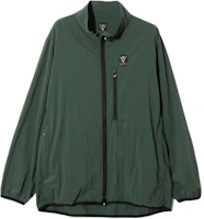 Needles Badge Pattern Zip-Up Jacket Green Unisex OT099C Needles Badge Pattern Zip-Up Jacket Green Unisex OT099C