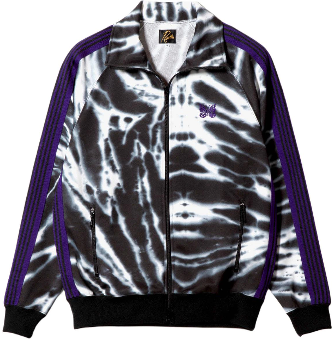 needles-black-tie-dye-butterfly-embroidered-zip-jacket-unisex-long-sleeve-ot-1502-b
