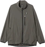 Needles Brown Badge Pattern Zip-Up Jacket Unisex Long Sleeve OT098C Needles Brown Badge Pattern Zip-Up Jacket Unisex Long Sleeve OT098C