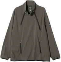 Needles Brown Collapsible Stand Collar Pullover Jacket Unisex Long Sleeve OT104C Needles Brown Collapsible Stand Collar Pullover Jacket Unisex Long Sleeve OT104C