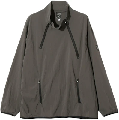 Needles 棕色可折叠立领套头衫夹克 男女长袖 OT104C Buy Needles 棕色可折叠立领套头衫夹克 男女长袖 OT104C