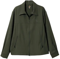 Needles Butterfly Embroidered Long Sleeve Jacket Unisex Green OT138B Needles Butterfly Embroidered Long Sleeve Jacket Unisex Green OT138B