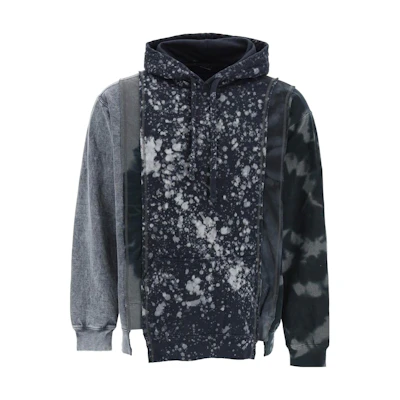 Needles Colorblock Patchwork Long Sleeve Hoodie Multicolor LQ315ASS6