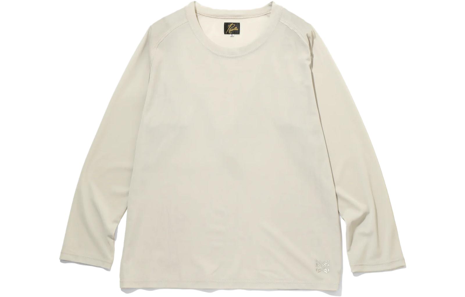 Needles Crewneck Pullover Sweatshirt Unisex Off-White NS266A