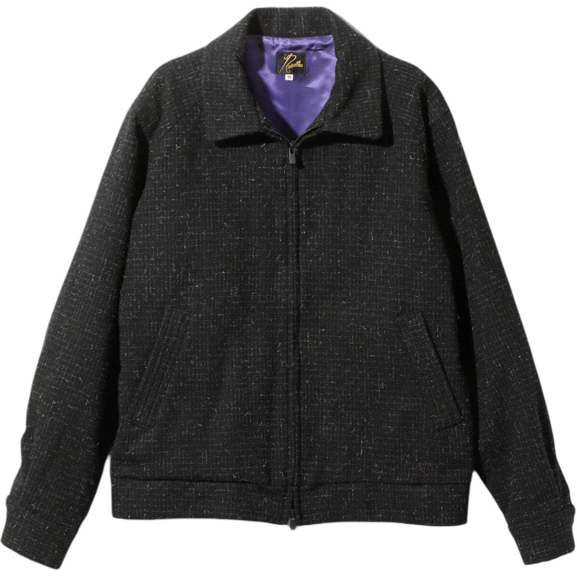 Needles Double-Zip Short Jacket Black PU117