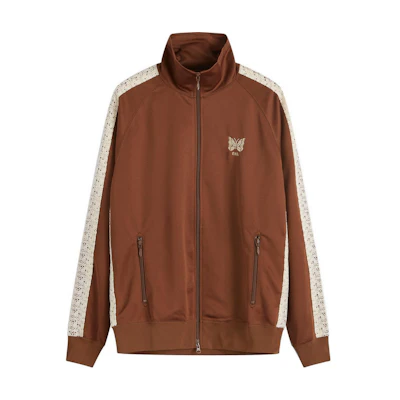 Needles END Collaboration High-Neck Zip Logo Embroidered Jacket Unisex NS1648
